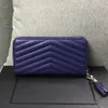 2021 Lyxig designers klassisk plånbok med låda högkvalitativ dam handväska flip koppling väska grossist # 405