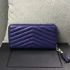 2023 Luxury Designers Classic Plånbok med låda Högkvalitativ Lady Handbag Flip Clutch Bag Wholesale 405