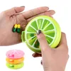 Portable Round Weekly Rotating Pill Box Travel Pill Case Splitter Organizer Medicine Box 7 Dag Pill Cutter Tablet Container