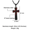 Collana con croce da baseball per donne e uomini Collane con versi della Bibbia in acciaio inossidabile Regalo di gioielli per la religione cristiana per gli amanti