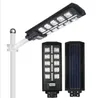 Outdoor Solar Lampa 100W 200 W 300W 400W Wall Street Light with Rader Sensor IP65 Wodoodporne zdalne sterowanie