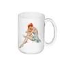 420ml / 15oz Tasse en céramique de sublimation Porcelaine de magnésie Chine Tasse à café Gobelet à thé Blanc Blanc DIY Designs Passe au lave-vaisselle / micro-ondes dans une boîte blanche