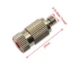 3 16 Male Thread Mist Nozzles High Pressure Anti Drip Fogging Sprinklers Garden Agriculture Cooling Humidify Fittings 50 pcs 21102334f