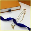 Роскошные дизайнерские ювелирные наборы серьги наборы дизайнеров Браслет ожерелья для мужчин для мужчин любить золотое ожерелье L Браслеты. Женские цепные звенья 1174846