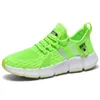 Oddychające Mężczyźni Buty Buty Sportowe Oddychające Sneaker Designer Outdoor White Green Miękkie Jogging Walking Tenis Shoe Zapatos de Hombre