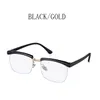 Occhiali da vista Fashion Anti Blue Ray Half Luxury Cool Tom Hardy Legend Style Men039s Elegant Plain Glasses Occhiali da sole9489313