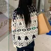 Maglioni pullover lavorati a maglia larghi coreani autunno inverno di alta qualità per le donne Abiti casual moda Pull Femme 210514
