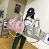 Bolsas de equipaje Unisex, bolsa de ejercicio impermeable multifuncional con separación seca y húmeda para mujeres de viaje portátil de corta distancia