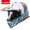 LS2 PIONEER EVO casque de moto tout-terrain double lentille ls2 mx436 casques de motocross capacete casco casque