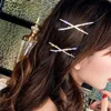 Clipes de cabelo Barrettes moda Hairpin Conjunto de shinestone Crystal Bangs Clipe para mulheres Acessórias de garotas de joalheria cocar de jóias