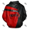 Herrtröjor tröjor aprilia motorcykel logotyp jacka sportkläder 3d mönster tröja hip hop cool hoodie högkvalitativ harajuku clothi