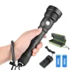 Flashlights Torches XHP70 Diving Super Bright LED IPX68 Waterproof 18650 Rechargeable Underwater Lanterns Hunting Profession Scub