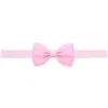 Groothandel 20 -stks Baby Girl Small Bow Tie Hoofdband Diy Grosgrain Ribbon Bows Elastische haarbanden voor peuter haaraccessoires 298 K2