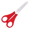 Nożyczki biurowe Plastikowe dzieci bezpieczeństwo DIY Scaler władca nożyc dzieci Student Strażnik Shears School Supplies JXW9661884903