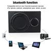 800W 8 "Amplificatore per auto bluetooth Car Audio Sottile sotto il sedile Subwoofer attivo Altoparlante per bassi Auto Woofer Music Player