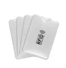 Xiruoer Kuvert Cartão de Crédito Anti RFID Silver Aluminium Anti RFID-korthållare 9.2X6.2cm för att skydda åtkomstkontrollkort 5000pcs