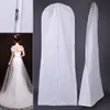 180cm Wedding Dress Dust Cover Extra Large Clothing Garment Bags Long Train Evening Prom Dresses Thick Nonwoven Dustproof Protect8947574