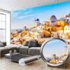3d seascape tapeter europeisk stil grand palats vackra landskap vardagsrum sovrum kök hem förbättring målning väggmålning bakgrundsbilder