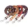 Hundkragar Leashes Bohemian Leash Rope Cloth Walking Training Pet Puppy Personliga Tillbehör Produktkrage och Set