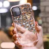 Diamond Cases For iPhone 11 Pro XR XS MAX Soft Shockproof Cover Protector Crystal Bling Glitter Rubber Case For Samsung S10 Plus Note10 9