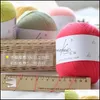 Yarn Clothing Fabric Apparel 300G Baby Super Thin Hand Woven Superfine Merino Wool Soft Traditional Regression Drop Delivery 2021 1Vy2L