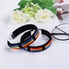 Mężczyźni Pride Fashion Rainbow Choker Bransoletka LGBT Kobiety Gay Lesbijki Prezent Tkany Wstążkowy Kołnierz Punk Akcesoria