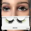 Faux cils 3D multicolores en fibres synthétiques, cils colorés, bande de Faux vison, faux cils colorés de fête, maquillage 4125216