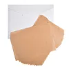 50/Beutel Silikonölpapier Antihaft-Dab-Rig-Backmatte zum Verbrennen von Tabak Wachsextrakt Glaswerkzeug Trockener Kräuterverdampfer Weiße/gelbe Papiere