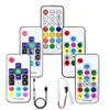 LED-Pixel-Streifen-Lichtregler USB / DC-Mini-3keys RF 14/17 / 21Keys LED-Band-Fernbedienung DC5-24V