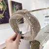 Sequin Knot Headband Hair Hoop Band Cross Wide Tie Hair Diamond Boutique Accessories Hairband For Woemn Sequin Headband