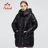 Astrid Kış kadın Ceket Kadınlar Uzun Sıcak Parka Moda Ceket Kapüşonlu Biyo-Aşağı Kadın Giyim Marka Tasarım 7253 211008