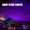 Auto Roof Star-Lights USB Car Auto Decorazione interna-Light LED Starry Sky Light Sound Control Star Projector Lights Romantic Car-atmosphere Lamp