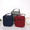 7styles Outdoor Thermal Food Bento Boxes Lunch Picnic Bag Thickened Waterproof Oxford Cloth lnsulation Simple Easy Pouch Carry Tote CCA9857