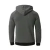 Men's Herringbone Cotton Padded Hooded Sweatshirt Casual Patchwork Zipper Pocket Sweatshirts Men Sudaderas Para Hombre 3XL 210522
