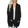 Designer Women Long Cardigan with pockets Large size Knitting Sweaters Winter Clothes Coat Pull Femme Manche Longue Fall Fashio