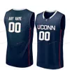 Nik1 Stitched Custom 12 Tyler Bryant 12 Tyler Polley 14 Kassoum Yakwe 15 Sidney Wilson Uconn Huskies College Men Women Youth Jersey