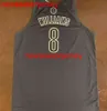 100% Gestikt Rare Deron Williams 2012 Kerstdag Basketbal Jersey Heren Dames Jeugd Custom Nummer naam Jerseys XS-6XL