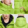 Miegofce зимняя распродажа женщин куртка длинные ветрозащитные Parkas свободно и удобное открытое теплое пальто D21848 211008