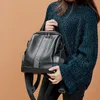 Wysokiej Jakości Moda Lady Crossbody Torba Casual Leather Schoolbag 2021 Nowy Popularny Podróży Torby Na Ramię Duża Pojemność Girl Student Plecak
