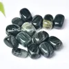 Verde Quartz Cabelo Rutilado Crystal Tumbled Stones Artesanato Bonito 20-30mm Irreuglar Natural Suaves Semi-Preciosas Pedras Pedrase Cura Chakras Polido Chakras