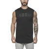 Running Jerseys Men Fitness Vest Tank Top Bodybuilding Sweatshirt Basketball Jersey Sports Ärmlös Skjorta Gym Awectout Stringer Singlet