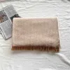 Yucat 2021 Whole New Warm Tjock Tassel Pashmina Scarv Shawls Custom Plaid Winter Cashmere Scarf för kvinnor