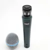 3PCS Wysokiej jakości wokal wokalny podręczny dynamiczny przewodowy mikrofon beta58 Supercardioid Microfone beta 58 A MIC