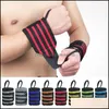 Säkerhet Atletisk Utomhus som utomhus Värt 1 stycke Weightlifting Wristband Wrist Wraps Bandages Brace PowerLifting Gym Fitnessbanden