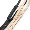 Genuine Leather Adjustable Bag Strap Black Shoulder Handle Handbag Strap Replacement Women Bag Accessories 1 5cm Width 210901242P