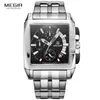 Бизнес мужские кварцевые часы мода бренд хронографом наручные часы для человека горячий час для мужчин с календарем 2021
