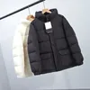 Chaqueta de plumón Unisex de diseño de tendencia a la moda, chaquetas informales para hombre al aire libre del norte, abrigos cálidos de calle de Color puro para mujer, Y30-S-2XL