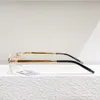 Titanium Classic Designer نظارات شمسية إطار نظارات Ultralight الأعمال غير الرسمية للرجال Gold Silver Coffee eyeglass2174279