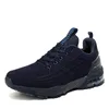 2021 Arrivée Top Qualité Sports Chaussures de course Hommes Fly Knit Confortable Respirant Triple Noir Baskets en plein air Taille 40-45 Y-8809