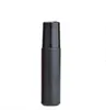 10ml 1/3oz Black Fragrances ROLL ON GLASS BOTTLE ESSENTIAL OIL Metal Roller Ball